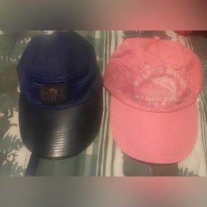 Lot of two polo longbill fisherman’s hat